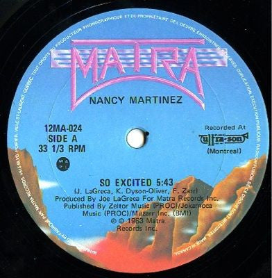So Excited Nancy Martinez
