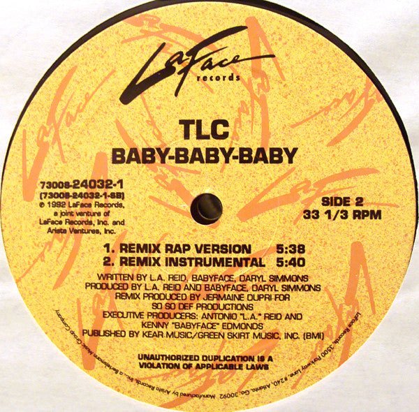 Baby-Baby-Baby 2 TLC