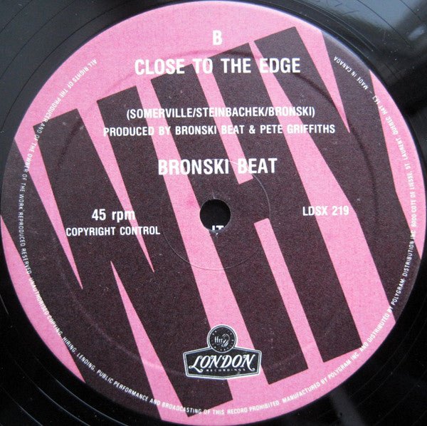 Why? 3 Bronski Beat
