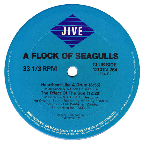 Heartbeat Like A Drum A Flock Of Seagulls