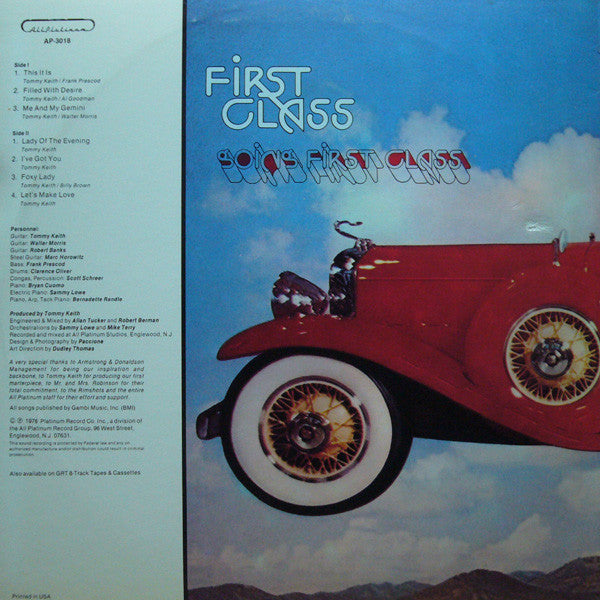 Going First Class First Class (5)