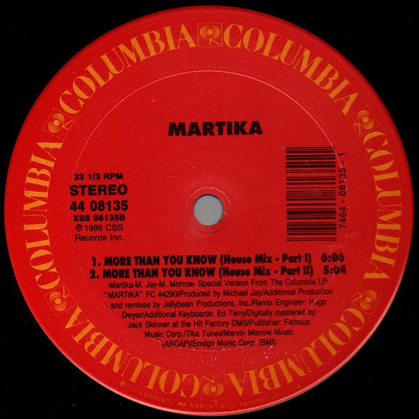 More Than You Know Martika