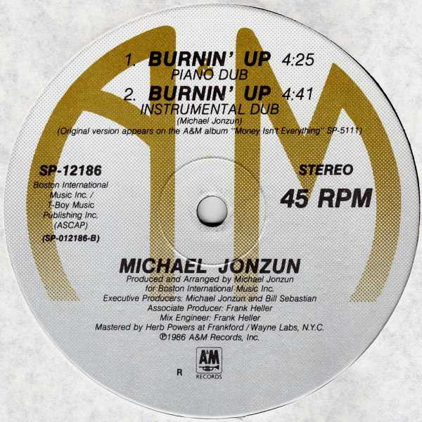 Burnin' Up Michael Jonzun
