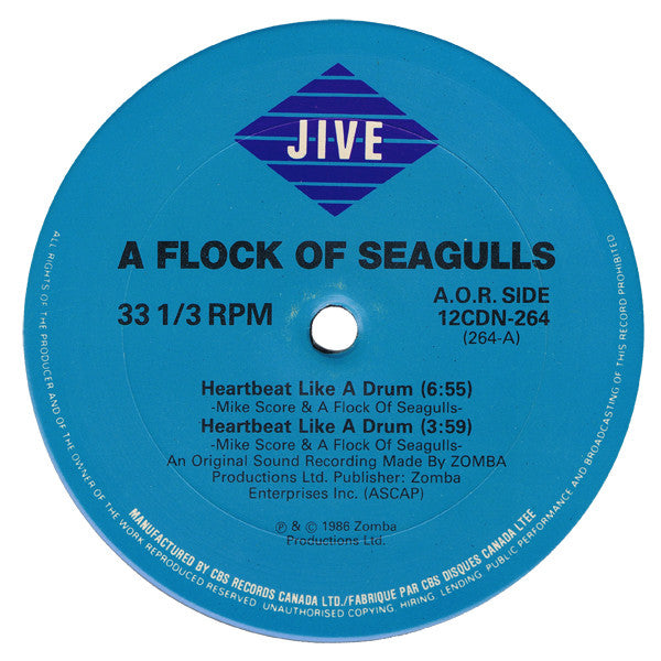 Heartbeat Like A Drum A Flock Of Seagulls