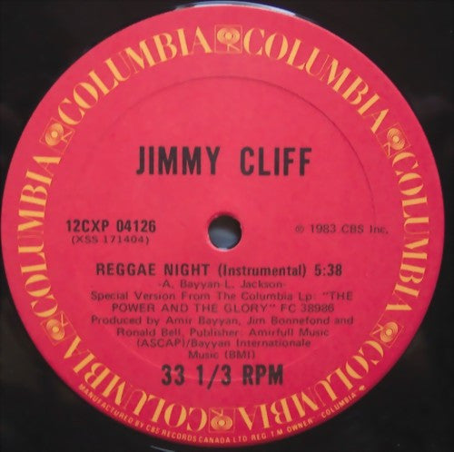 Reggae Night Jimmy Cliff