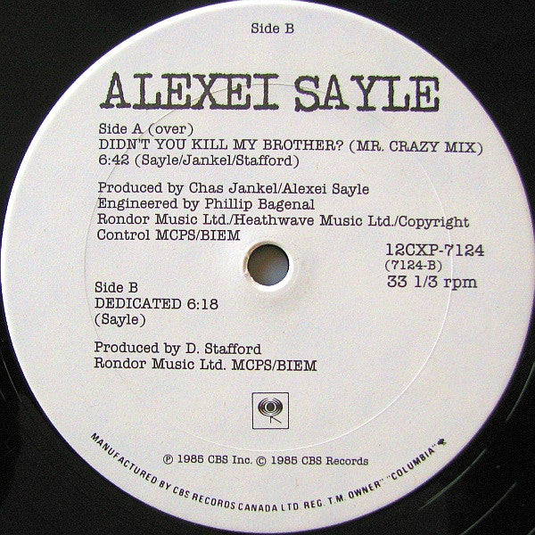 Didn't You Kill My Brother? Alexei Sayle