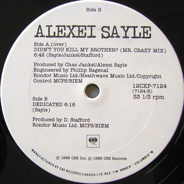Didn't You Kill My Brother? Alexei Sayle