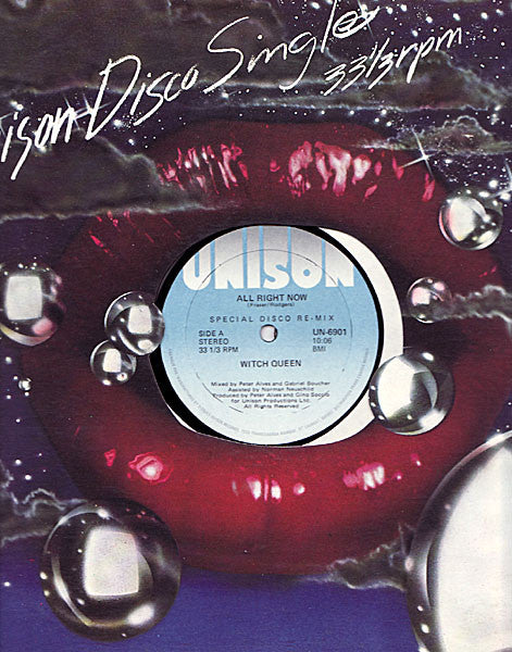 All Right Now (Special Disco Re-Mix) Witch Queen