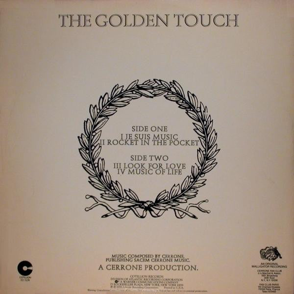 Cerrone IV - The Golden Touch Cerrone