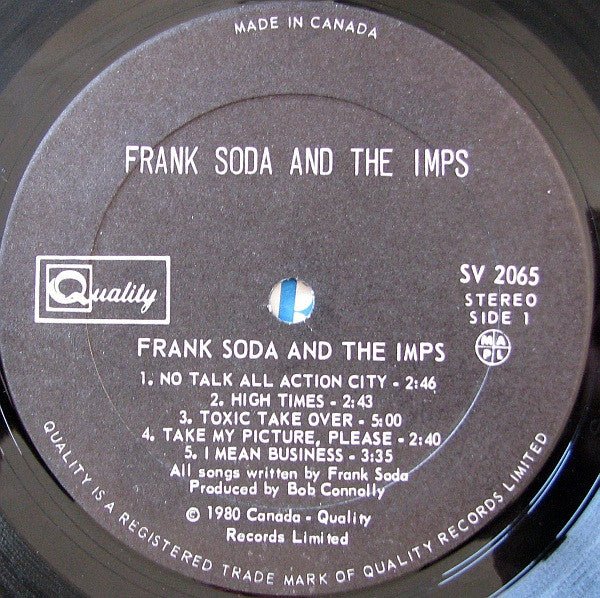 Frank Soda And The Imps Frank Soda & The Imps