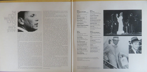 The Most Beautiful Songs Of Frank Sinatra Frank Sinatra