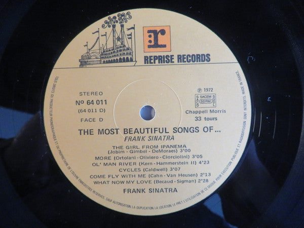 The Most Beautiful Songs Of Frank Sinatra Frank Sinatra