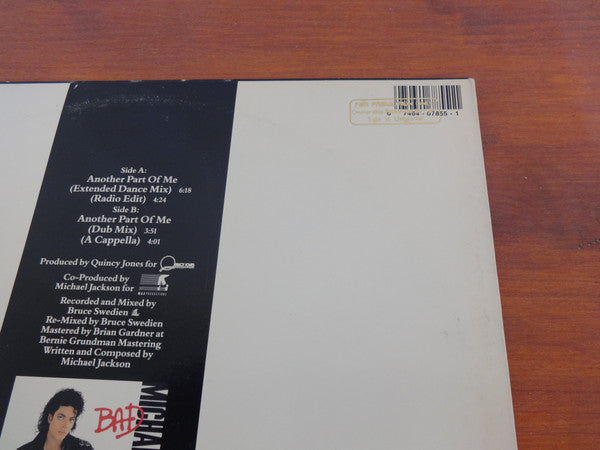 Another Part Of Me (12'' Mixes) Michael Jackson