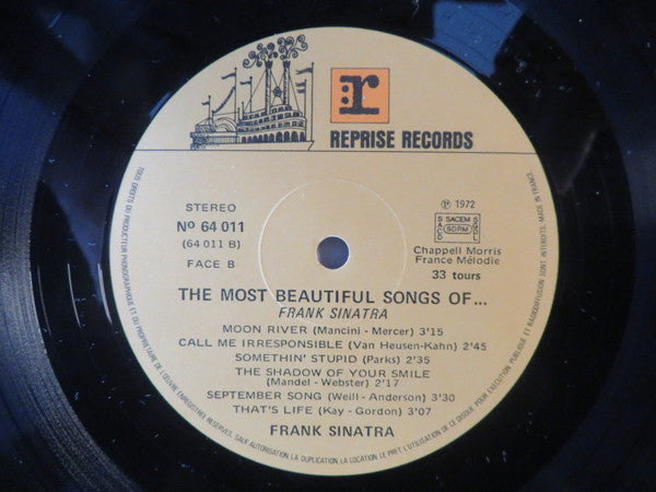 The Most Beautiful Songs Of Frank Sinatra Frank Sinatra