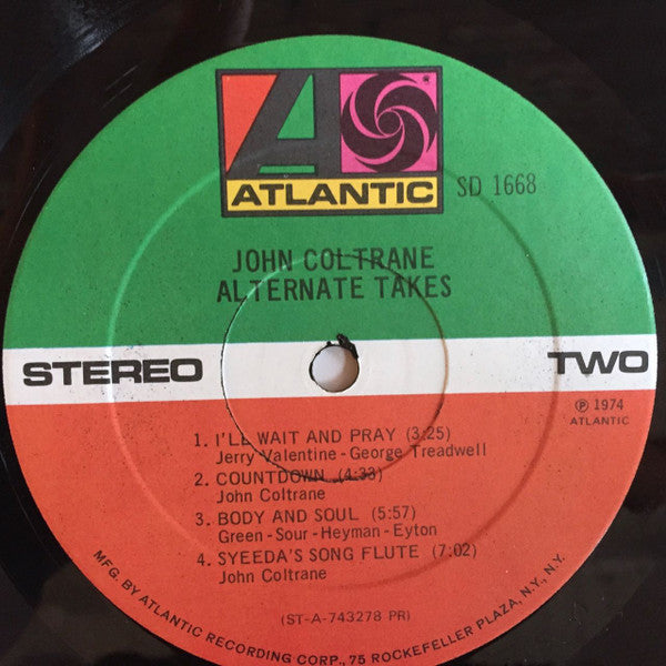 Alternate Takes John Coltrane