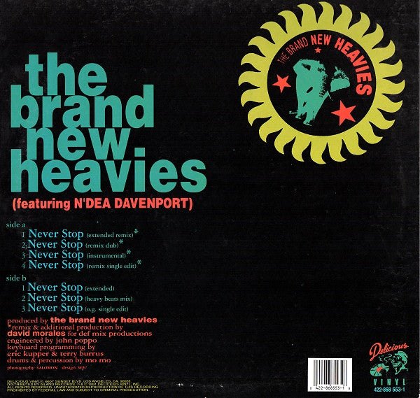 Never Stop The Brand New Heavies,N'Dea Davenport