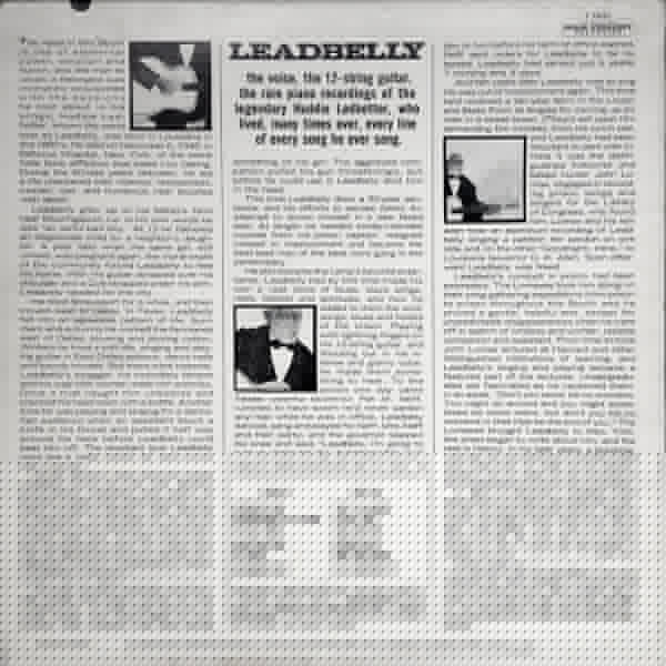 Huddie Ledbetter's Best... His Guitar - His Voice - His Piano Leadbelly