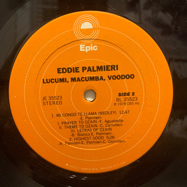 Lucumi, Macumba, Voodoo Eddie Palmieri