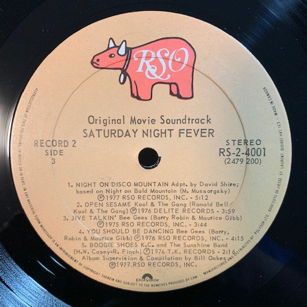 Saturday Night Fever (The Original Movie Sound Track) Various