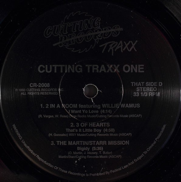 Cutting Traxx One Various