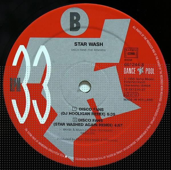 Disco Fans (The Remixes) Star Wash