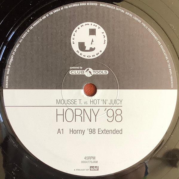 Horny '98 Mousse T.,Hot 'N' Juicy