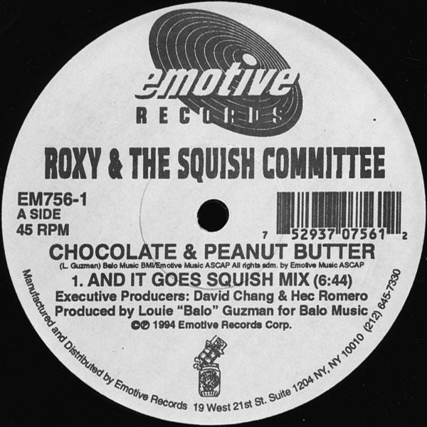 Chocolate & Peanut Butter Roxy,The Squish Committee