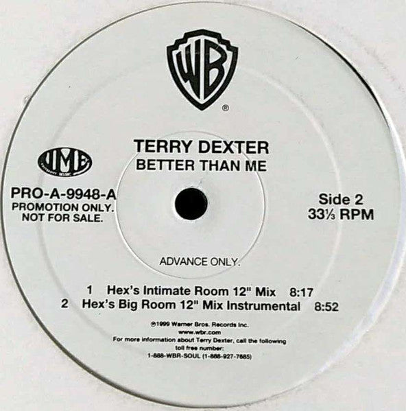 Better Than Me Terry Dexter