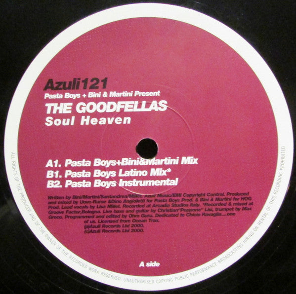 Soul Heaven Pastaboys,Bini & Martini,The Goodfellas (2)