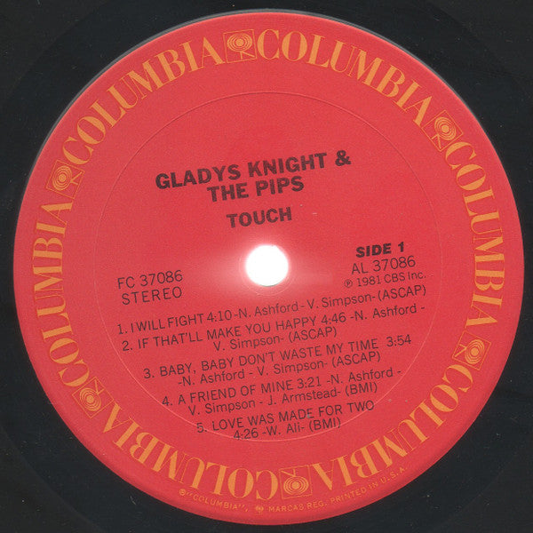 Touch Gladys Knight And The Pips
