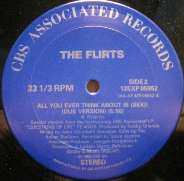 All You Ever Think About Is (Sex) The Flirts