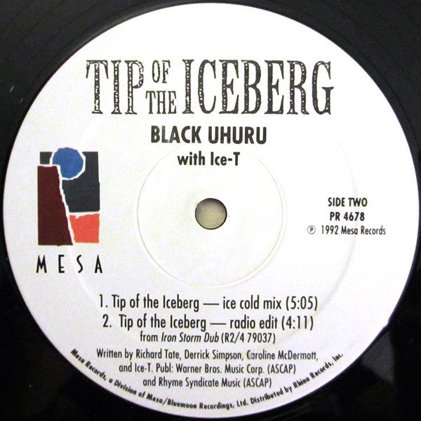Tip Of The Iceberg 2 Black Uhuru,Ice-T
