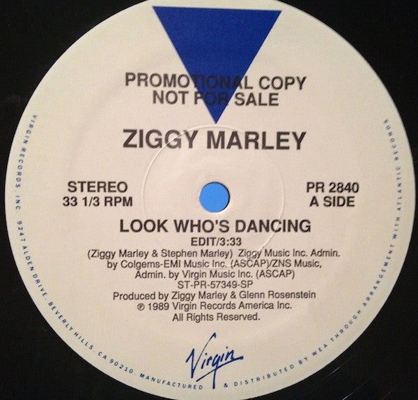 Look Who's Dancing Ziggy Marley And The Melody Makers