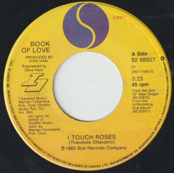 Book Of Love - I Touch Roses
