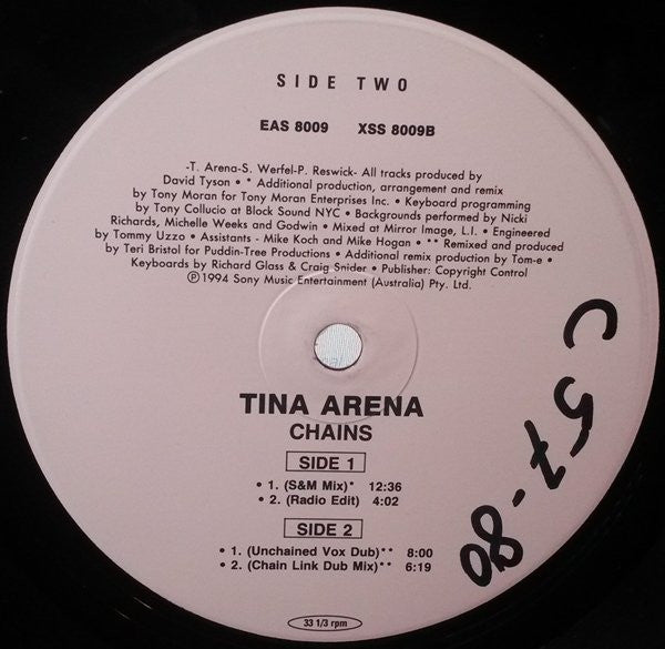 Chaînes (Les Remixes !) Tina Arena
