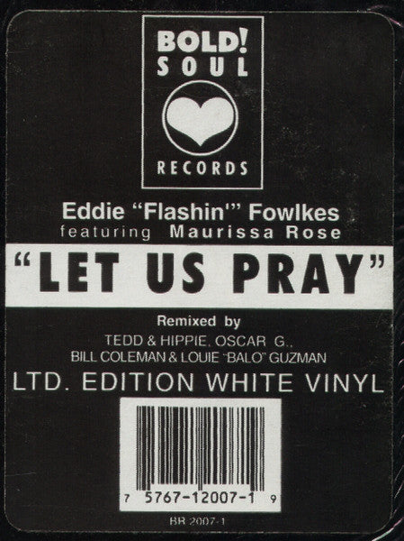 Let Us Pray Eddie Fowlkes,Maurissa Rose