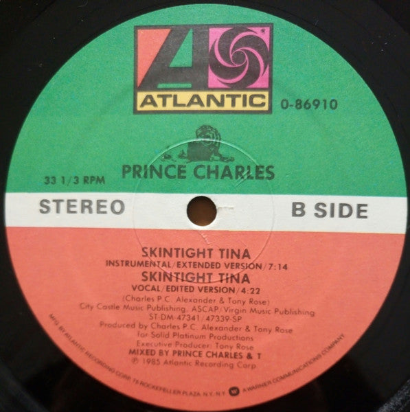 Skintight Tina Prince Charles Alexander