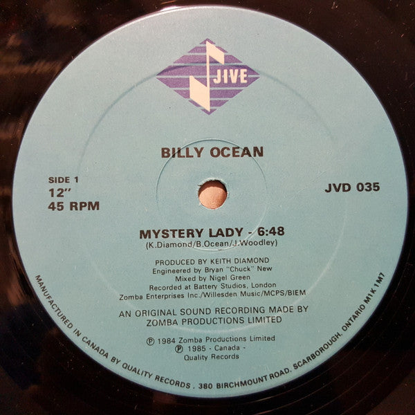 Mystery Lady Billy Ocean
