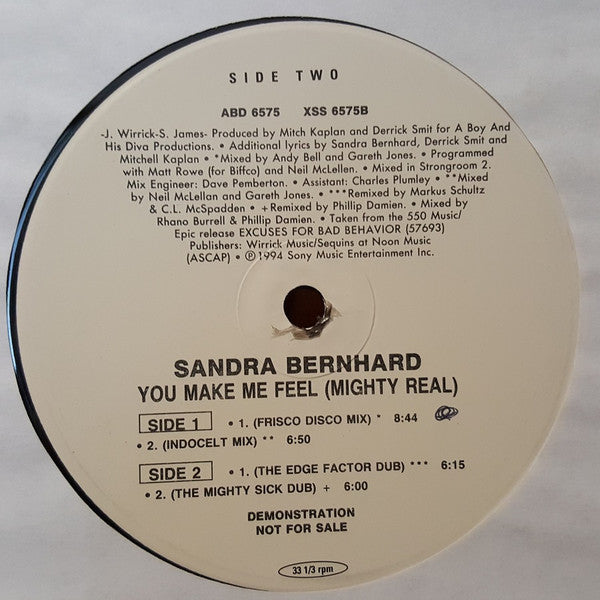 You Make Me Feel (Mighty Real) Sandra Bernhard