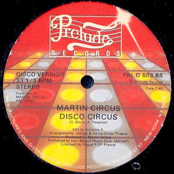 Before It Gets Dark / Disco Circus Martin Circus
