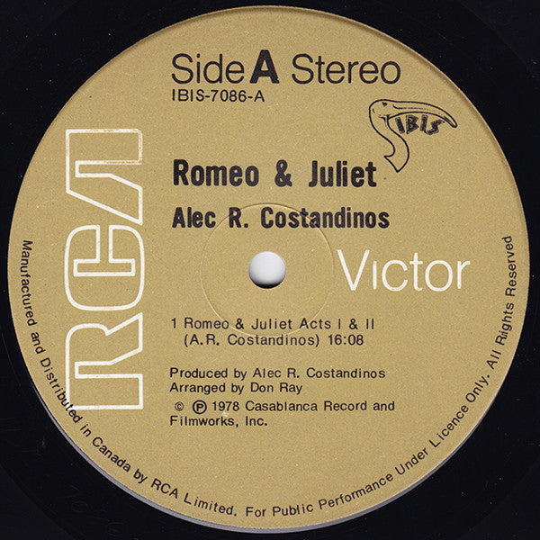 Romeo & Juliet Alec R. Costandinos,The Syncophonic Orchestra