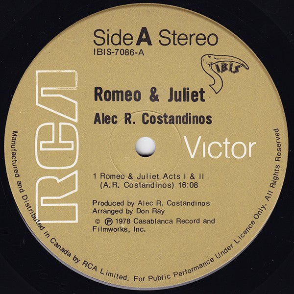 Romeo & Juliet Alec R. Costandinos,The Syncophonic Orchestra