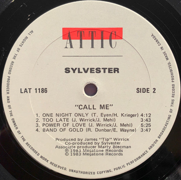 Call Me Sylvester