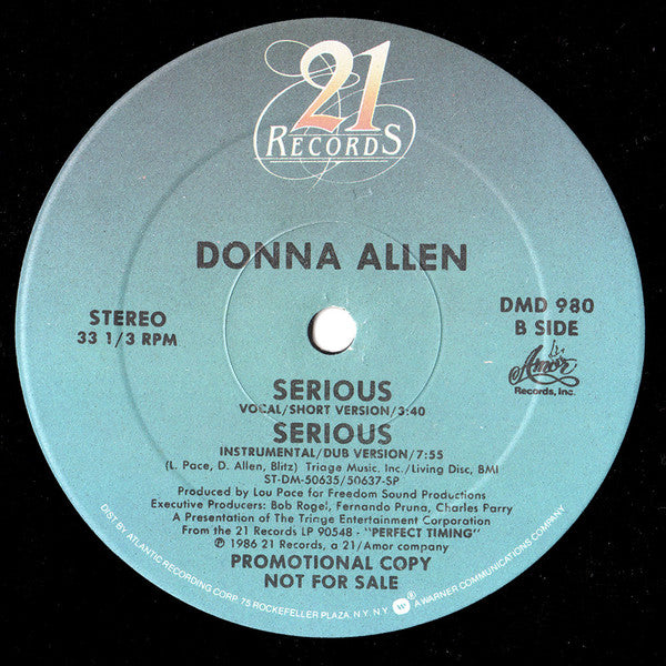 Serious Donna Allen