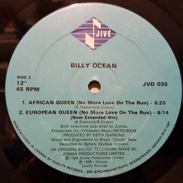Mystery Lady Billy Ocean