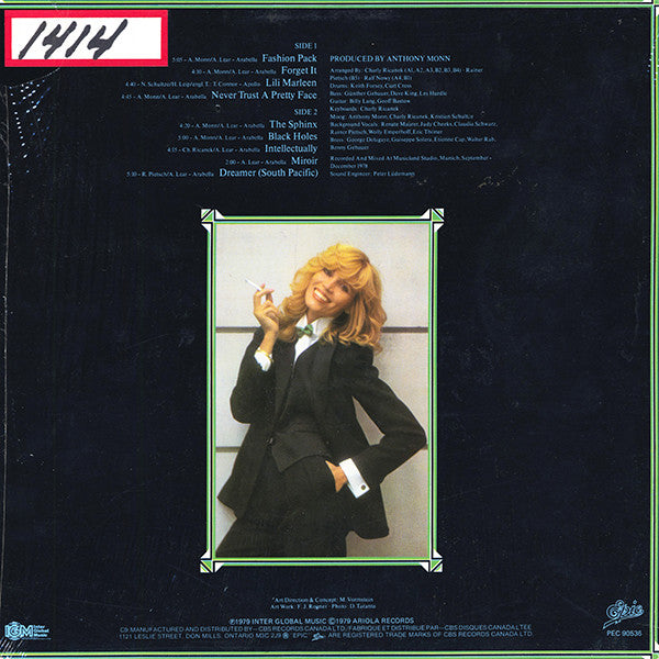 Never Trust A Pretty Face Amanda Lear