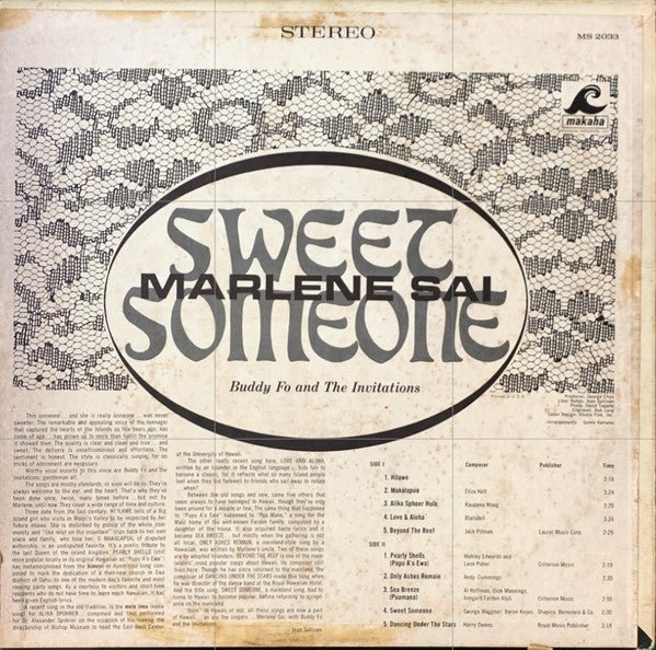 Sweet Someone Marlene Sai,Buddy Fo,The Invitations (4)