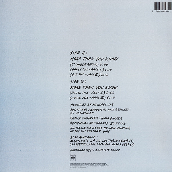 More Than You Know Martika