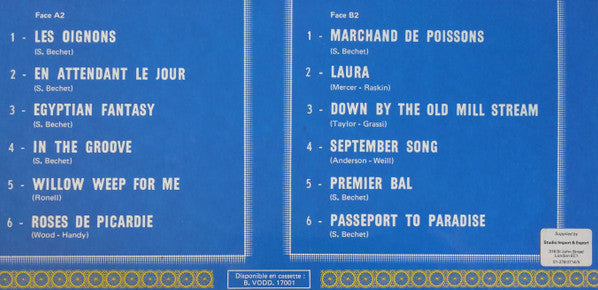 Le Double Disque D'or De Sidney Bechet Sidney Bechet
