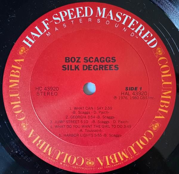 Silk Degrees Boz Scaggs